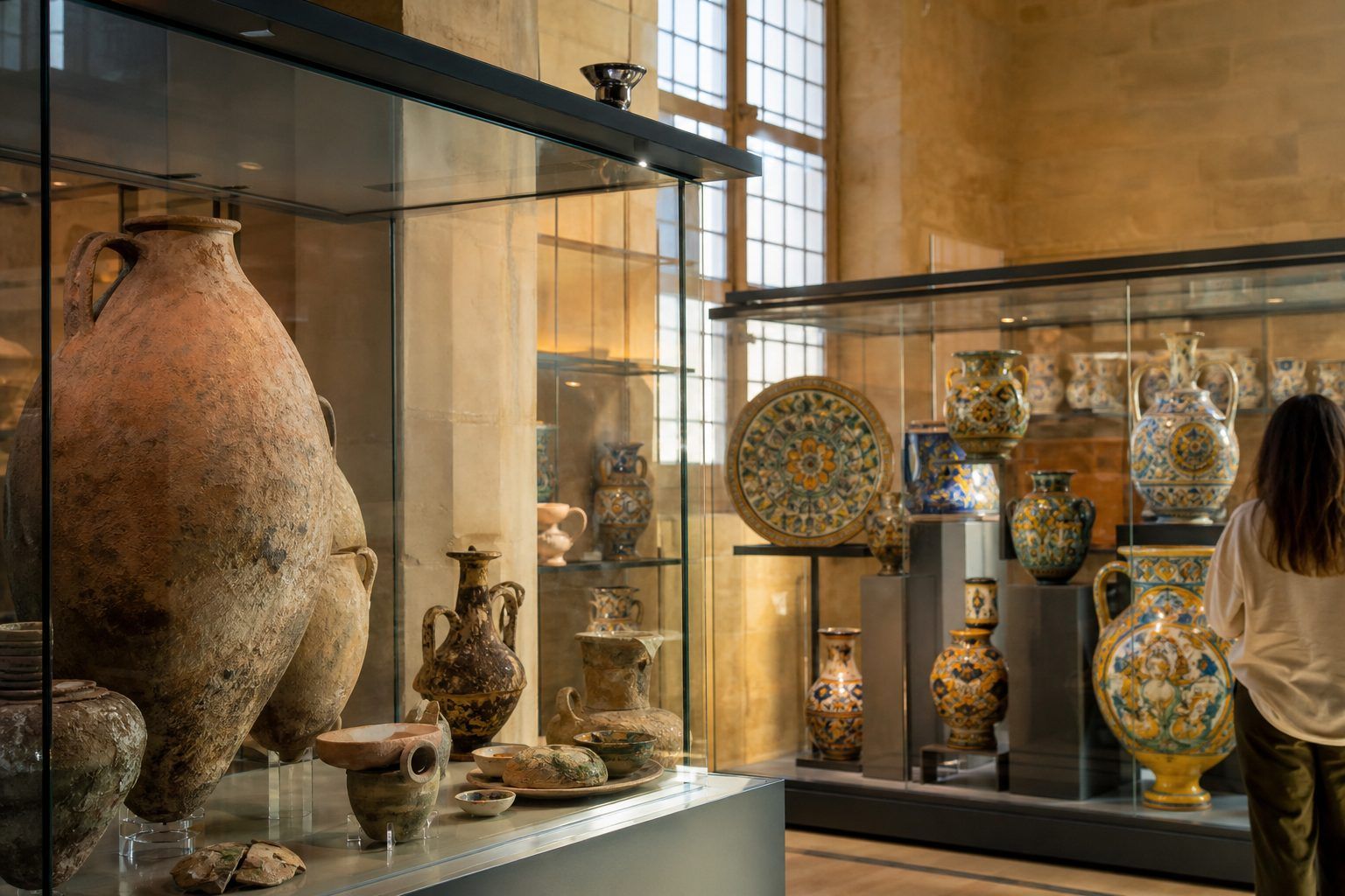 La collezione: dalla ceramica archeologica alle maioliche siciliane