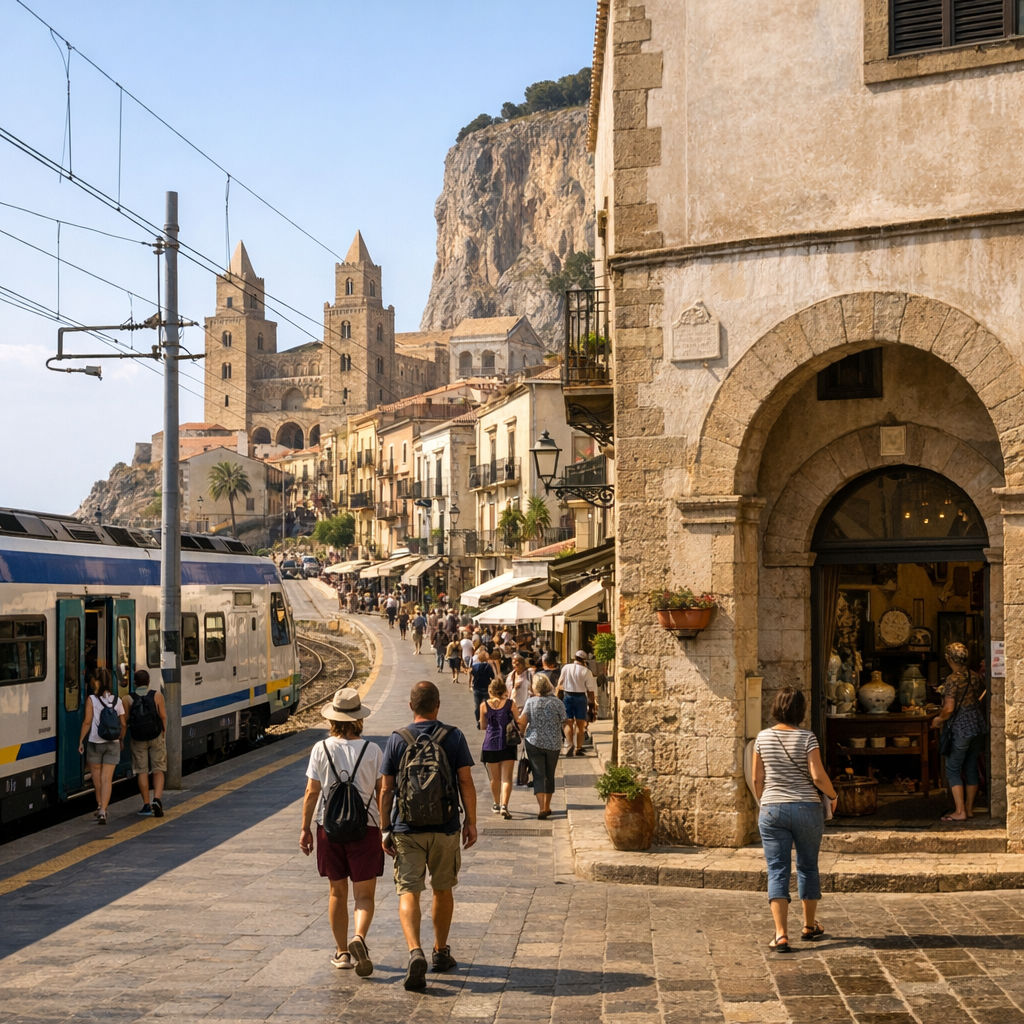Una volta a Cefalù: dalla stazione al Duomo, con una tappa al Mandralisca