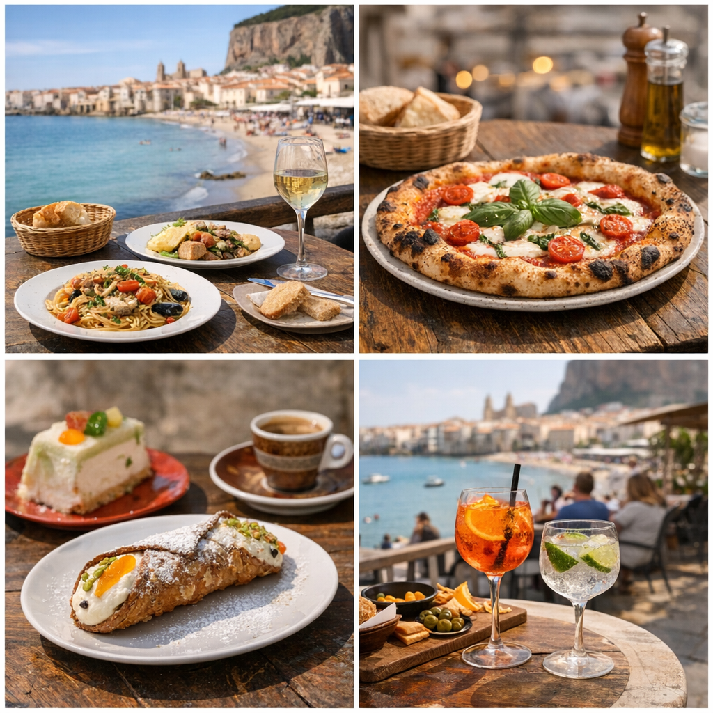 Dove mangiare a Cefalù spendendo il giusto: pranzo, pizza, dolce e aperitivo
