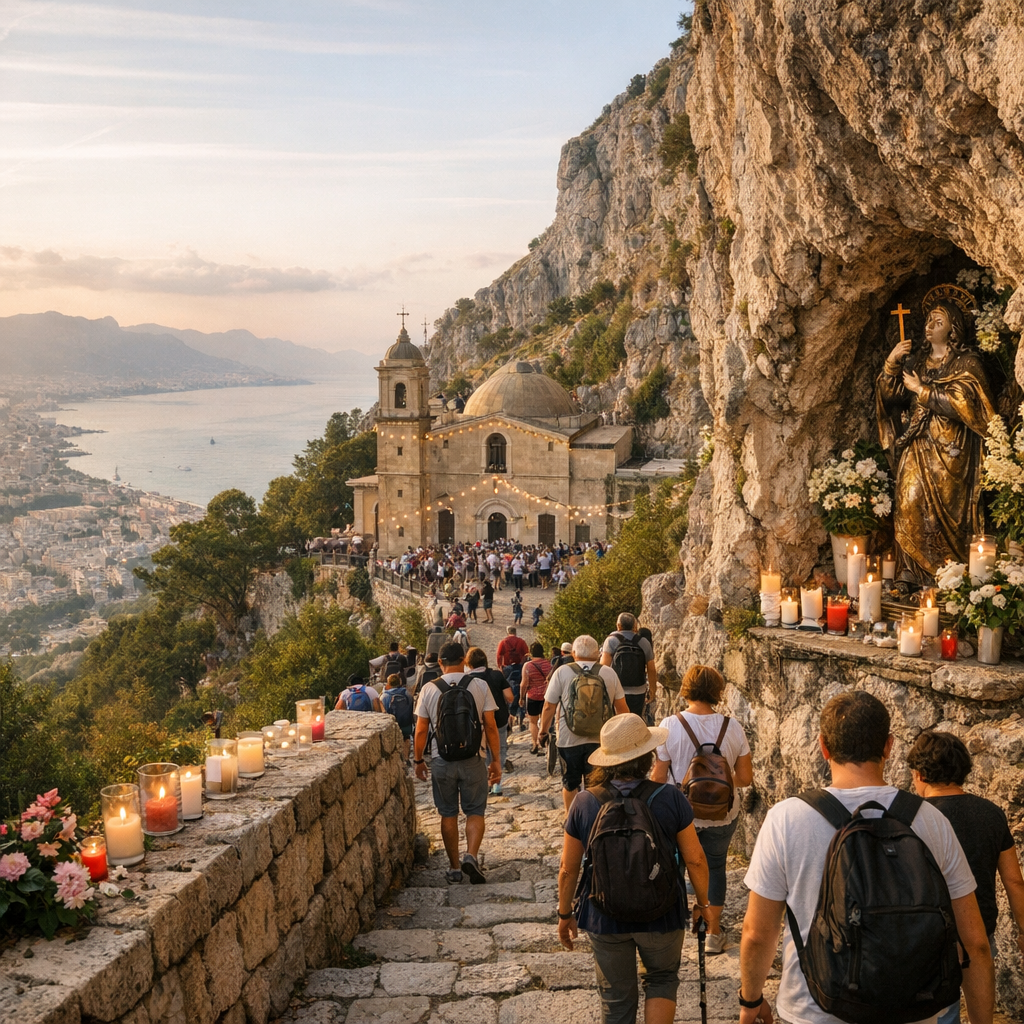 Il 4 settembre sul Monte Pellegrino: Acchianata, santuario e onomastico