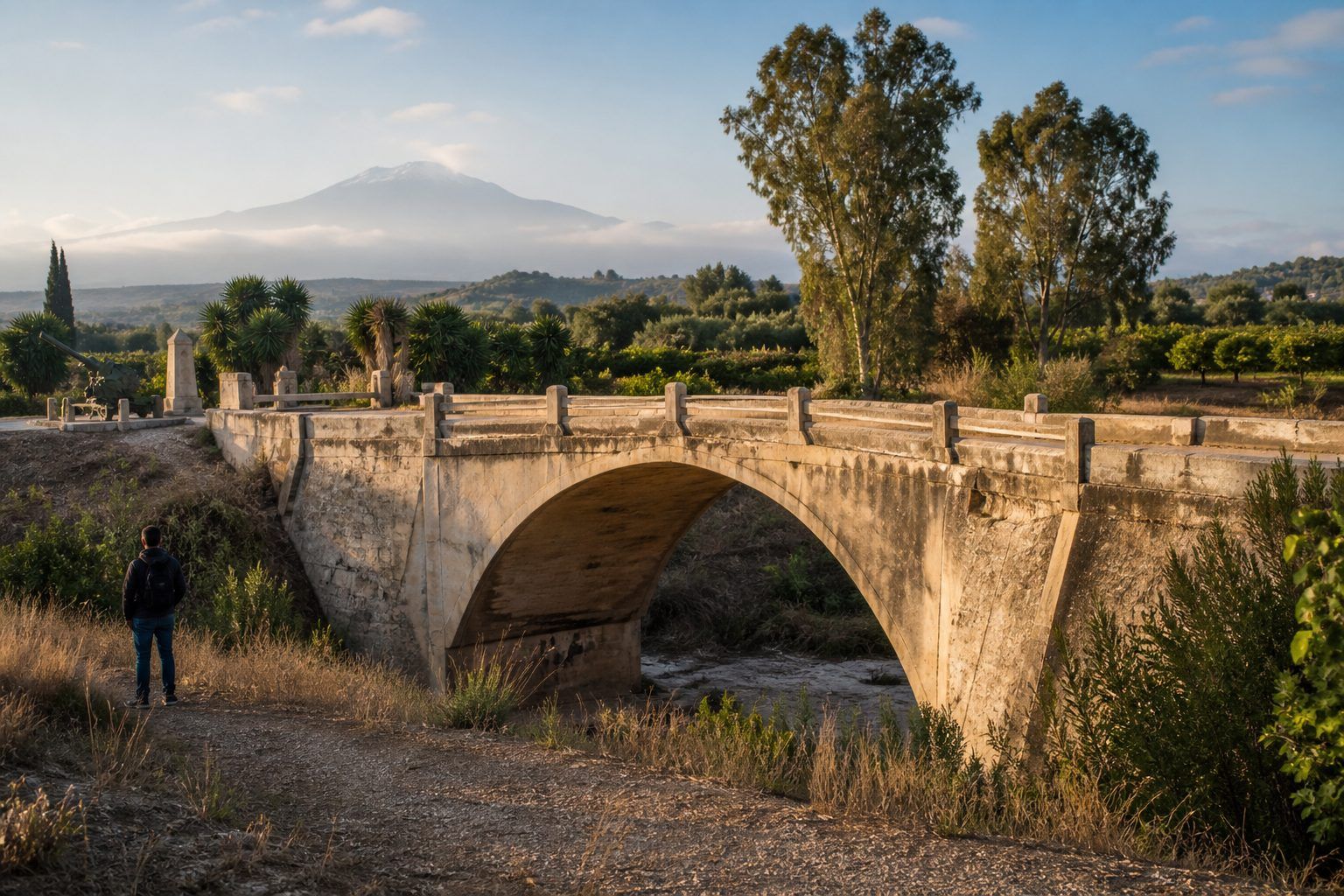 Il ponte di Primosole: il dettaglio che lega il museo al territorio