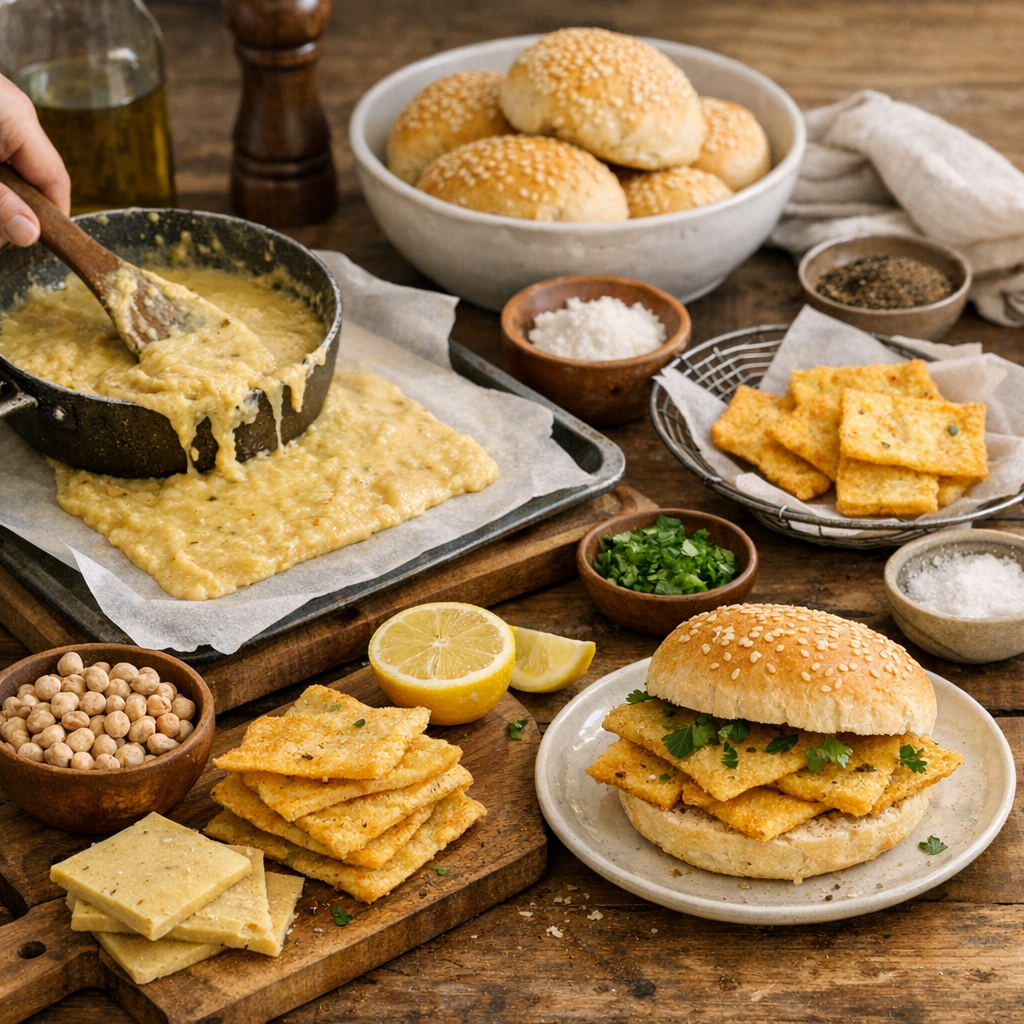 Ricetta del pane e panelle: come si prepara