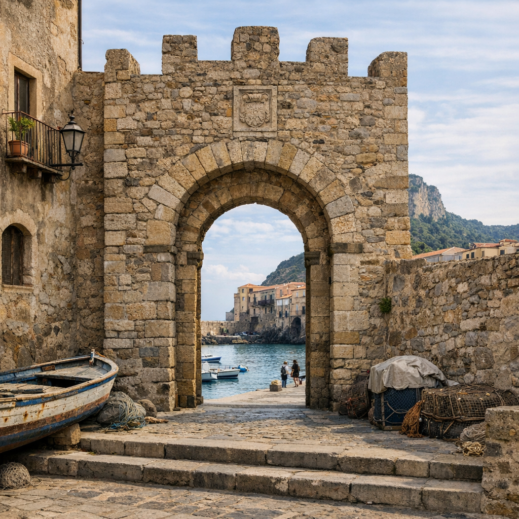 La storia del monumento: dalla porta della Marina alla porta del vicerè