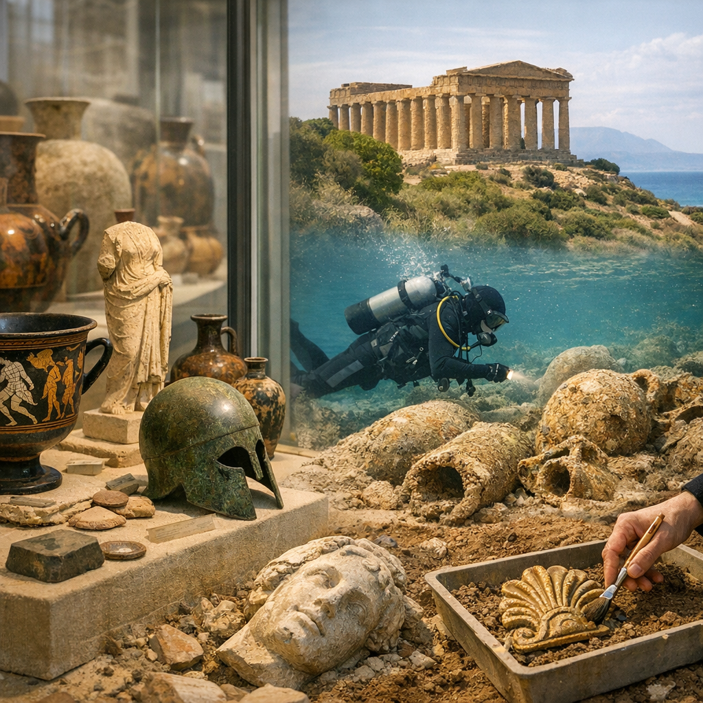 Musei, relitti e restituzioni: i reperti greci oltre i grandi siti