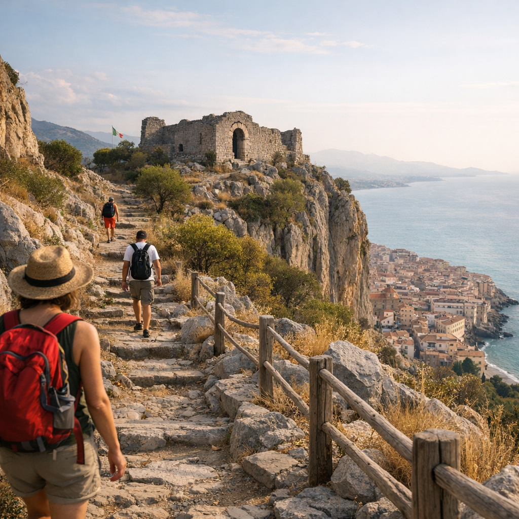 Come raggiungere il Tempio di Diana sulla Rocca di Cefalù